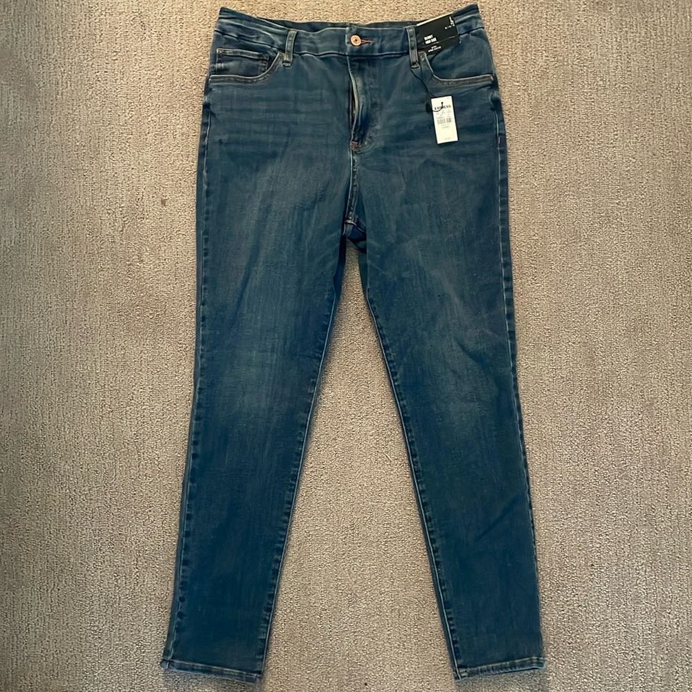 Express skinny high rise jeans size L (12/14/16)